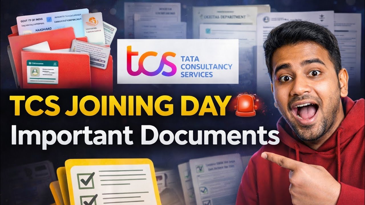 Don&rsquo;t Miss These!! TCS Onboarding Day Documents 📂 | What to Carry on Joining Day? (Real Experience) 