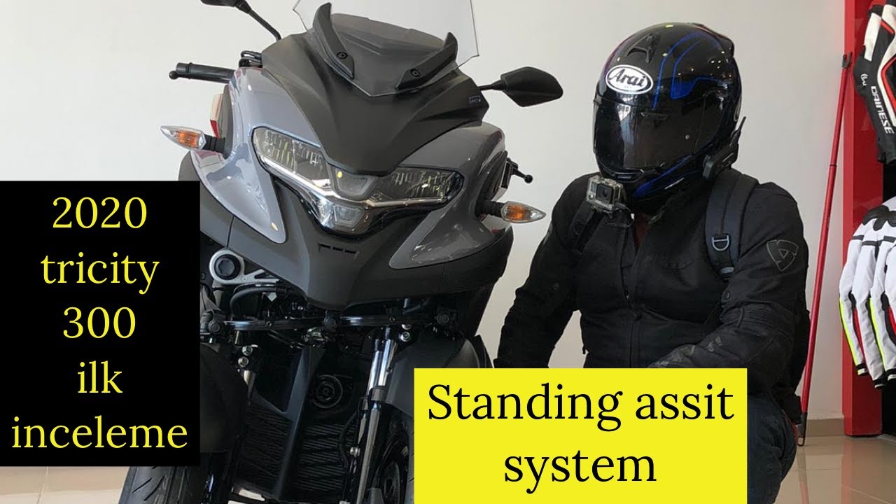 YAMAHA TRİCİTY 300 İncelemesi / Tr ' de Tek/ Standing Assist Sistemini Çalıştırdık