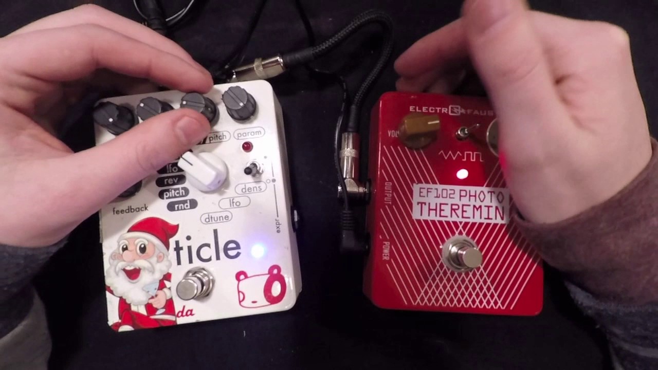 Electro Faustus EF102 Photo Theremin with Red Panda Particle