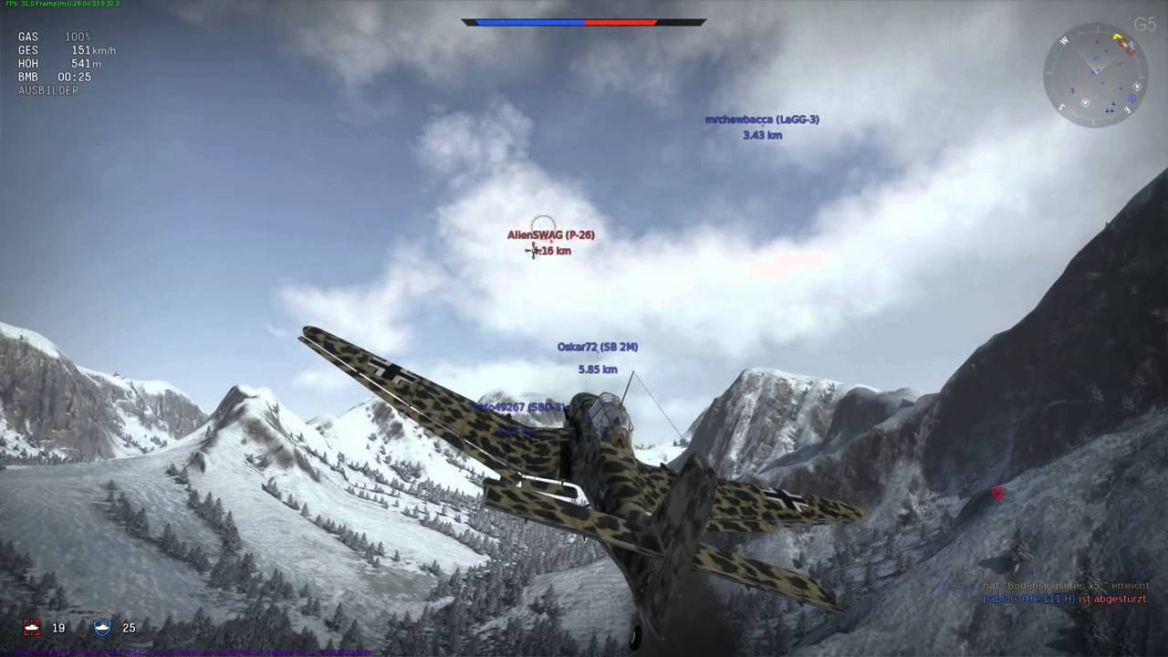 Gameplay - War Thunder #002 - Windows Keynote, Win 8.1 Update 1 (Deutsch) (HD)