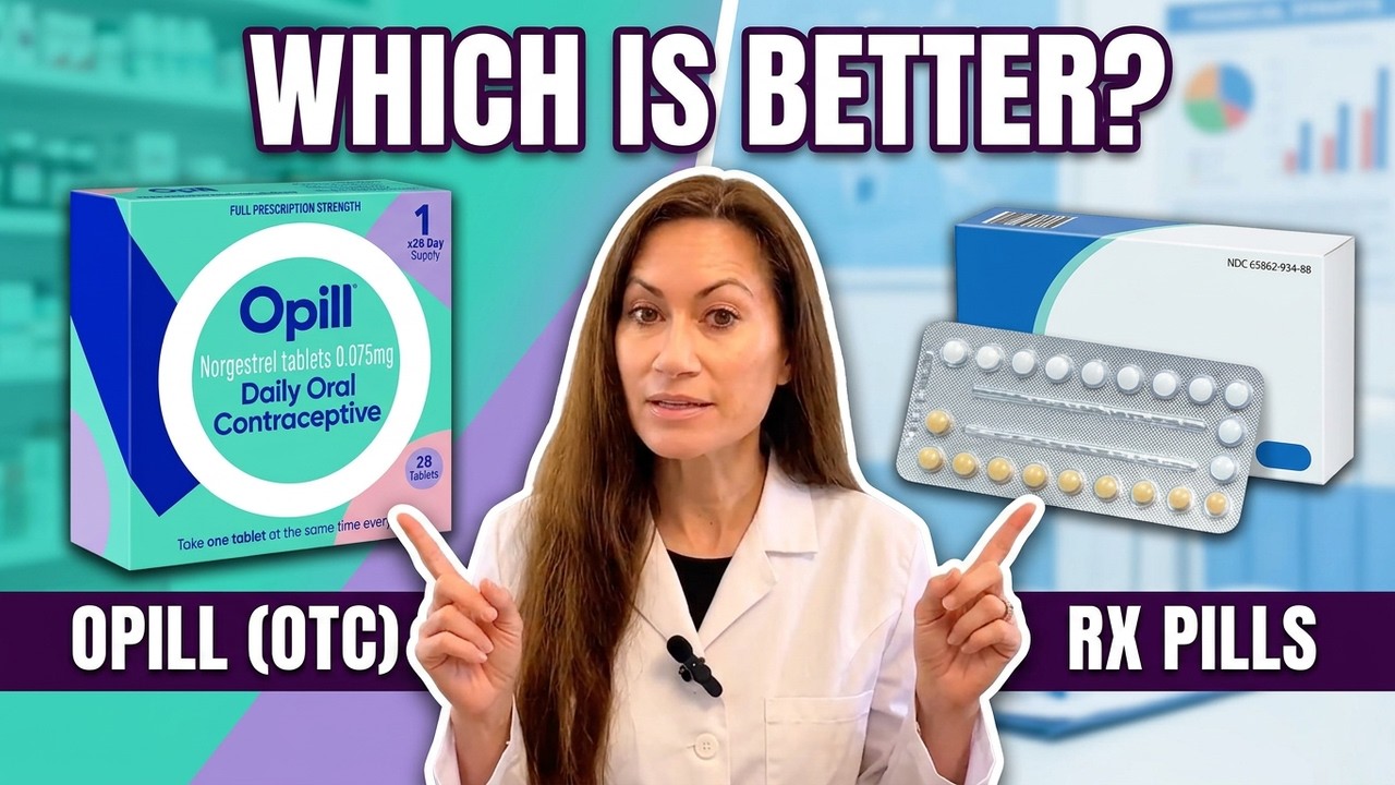 What is Opill? Opill vs Prescription Birth Control Pills. Opill Review