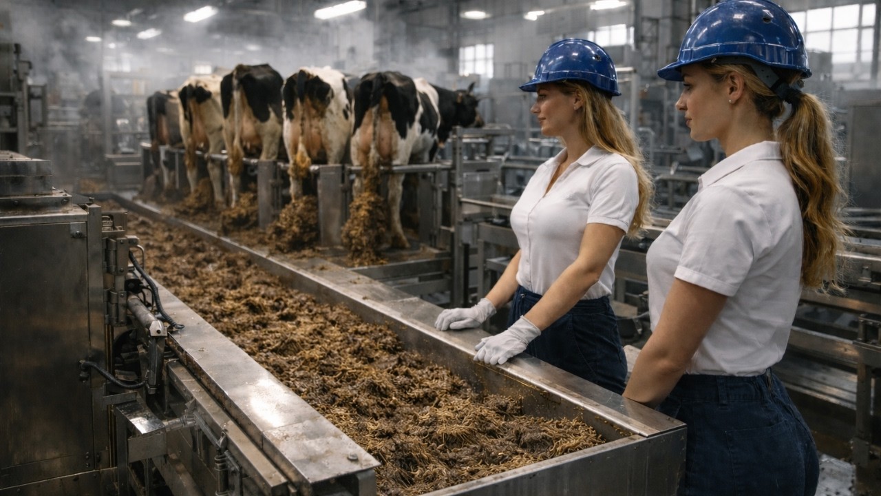 Inside The World's Biggest Cow Dung Factory! The Secret Behind Animal Waste Power Generation