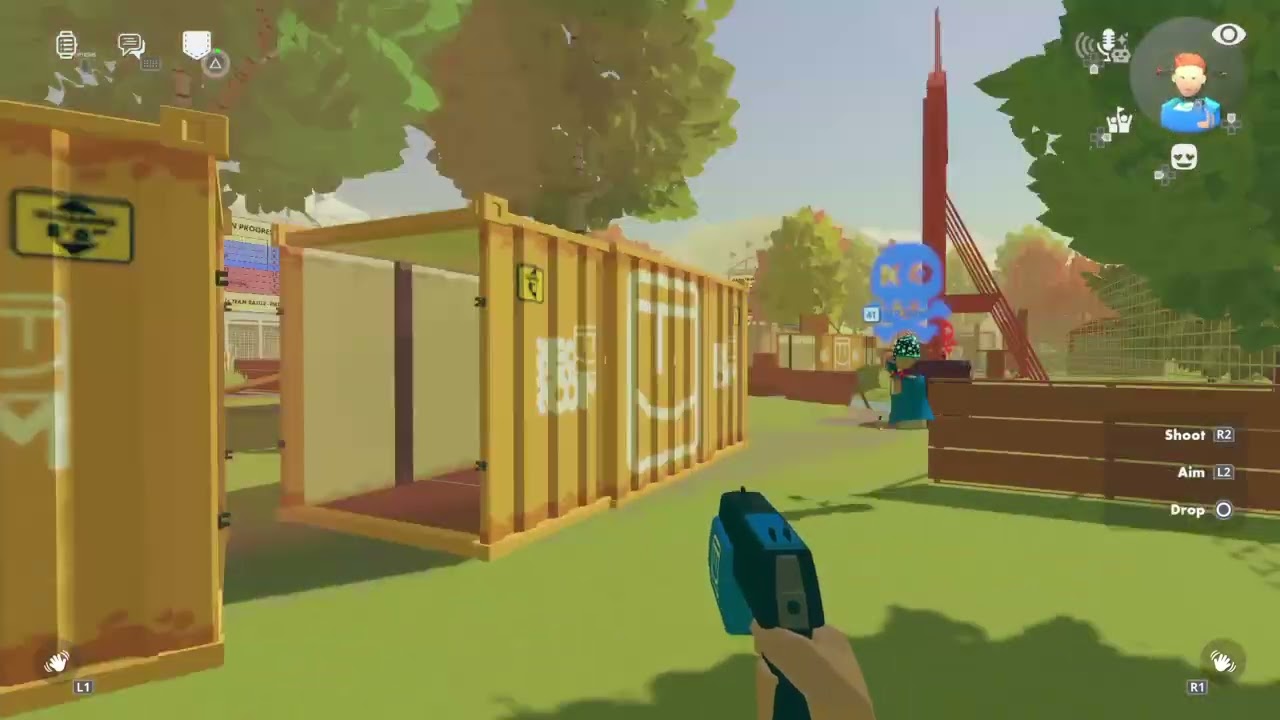 Rec Room gameplay: ＰＡＩＮＴＢＡＬＬ