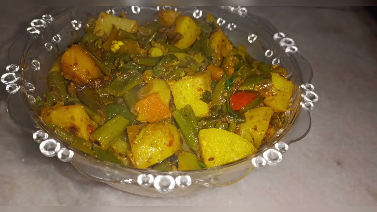Aloo Beans Recipe 