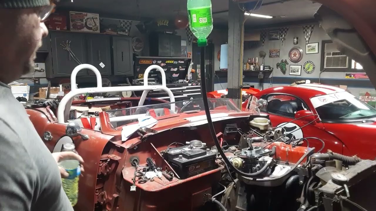 Weber Carb on a 1975 Triumph Spitfire First Start