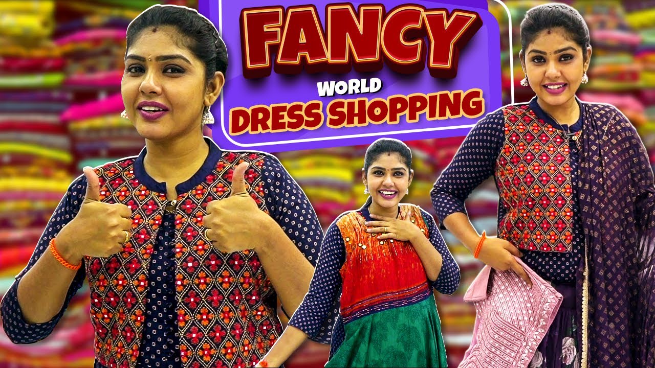 Fancy world ஓட புது கடைக்கு போலம் வாங்க 😍🤩 | Dress Shopping | Hema's Diary