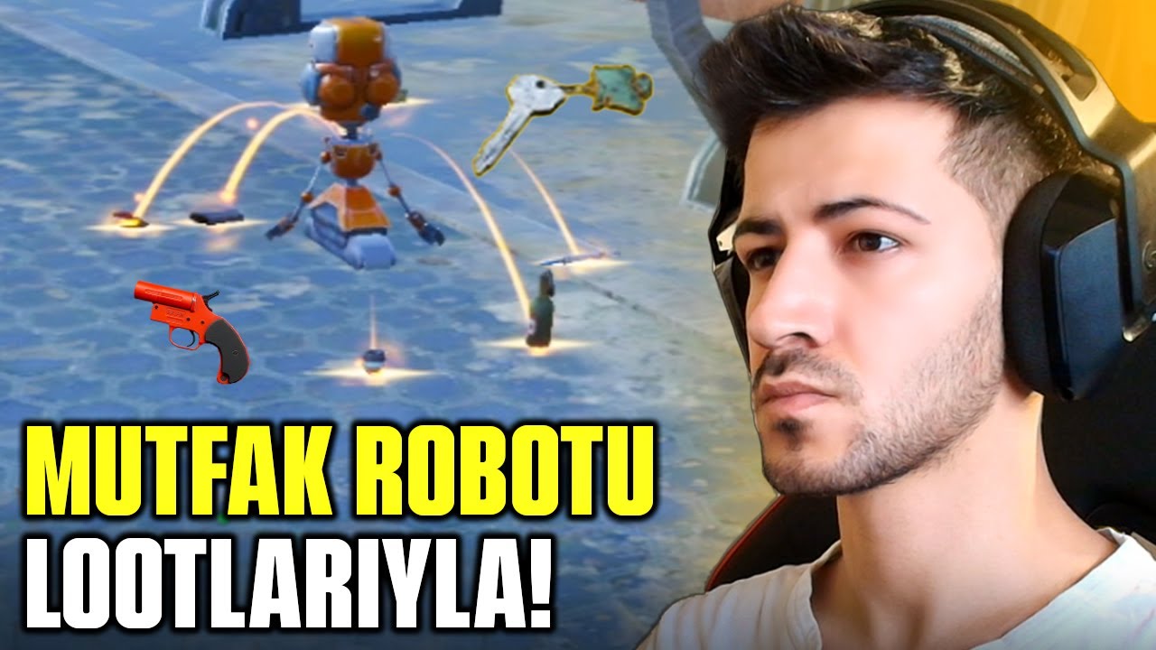 MUTFAK ROBOTU LOOTLARIYLA WİN ALMAK? pubg mobile