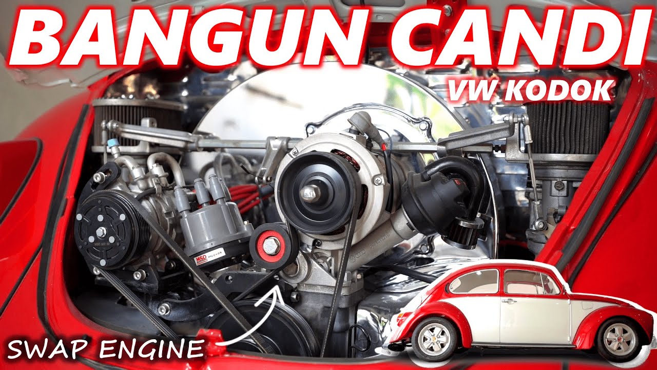 RESTORASI VW KODOK SERASA BIKIN MOBIL, GANTI BARU SEMUA DARI CHASSIS SAMPAI MESIN !!
