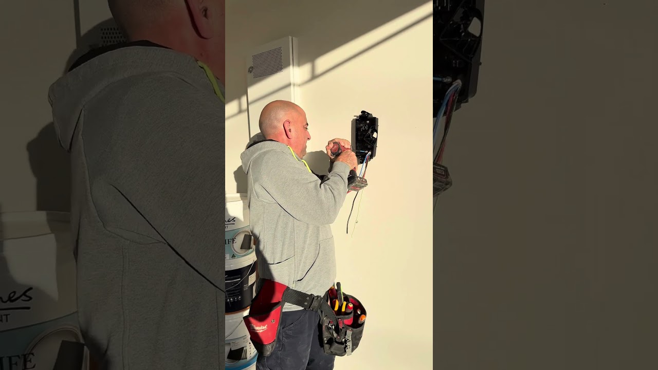 Tesla Wall Connector Install  #electrician