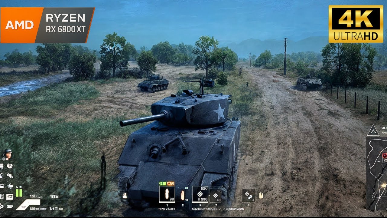 Call to Arms: Panzer Elite | Allies Tanks vs Axis Skirmish Gameplay [4K 60FPS] No Commentary