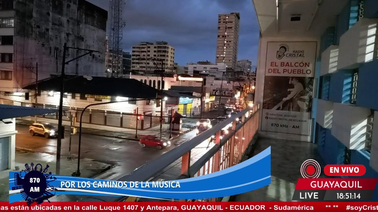 Lunes 23 de Febrero de 2026 - RADIO CRISTAL DE GUAYAQUIL ** #1957radiocristal