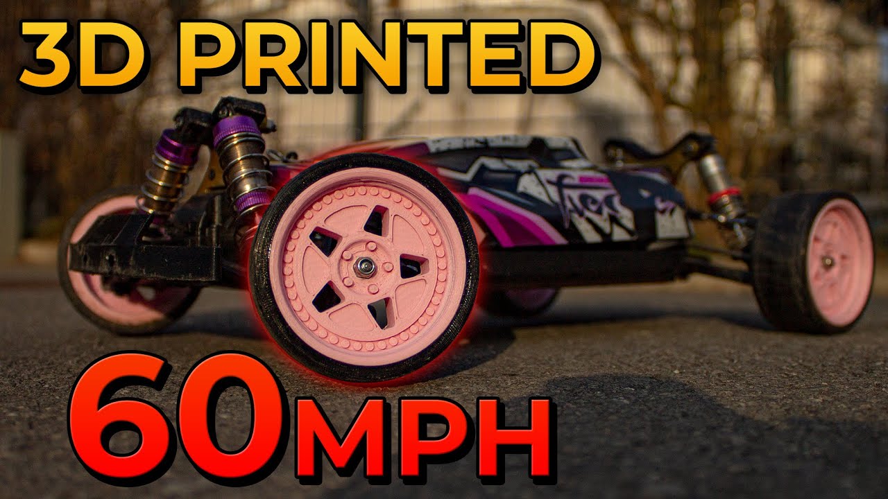 I 3D Printed RC Car Tires...Will they work?