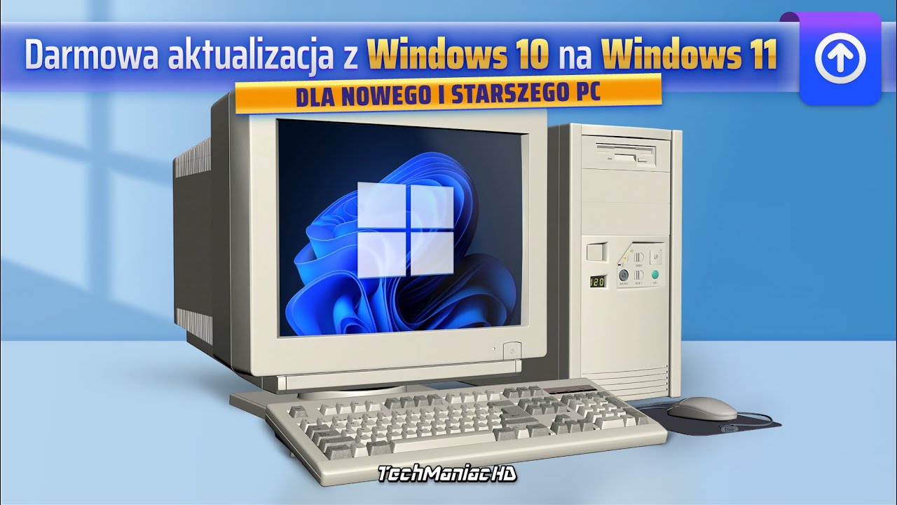 Darmowa aktualizacja Windows 10 do 11😃 [Przejście na nową wersję systemu, r&oacute;wnież bez TPM i UEFI🤯]