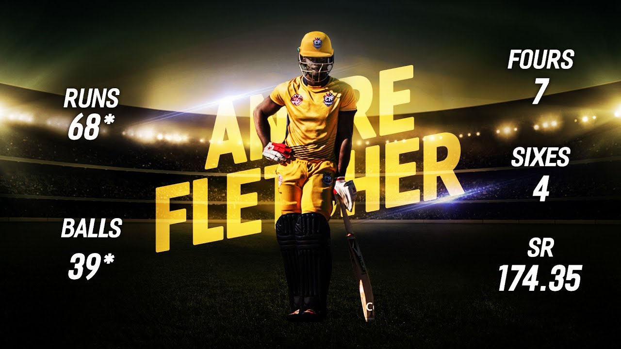 GT20 Canada Season 1 Blistering Innings | Andre Fletcher | Edmonton Royals