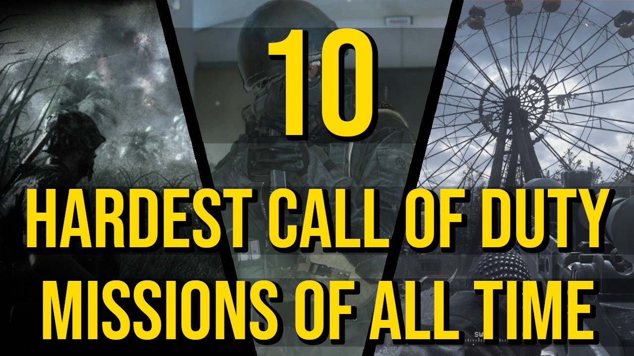 10 самых сложных миссий в истории Call of Duty