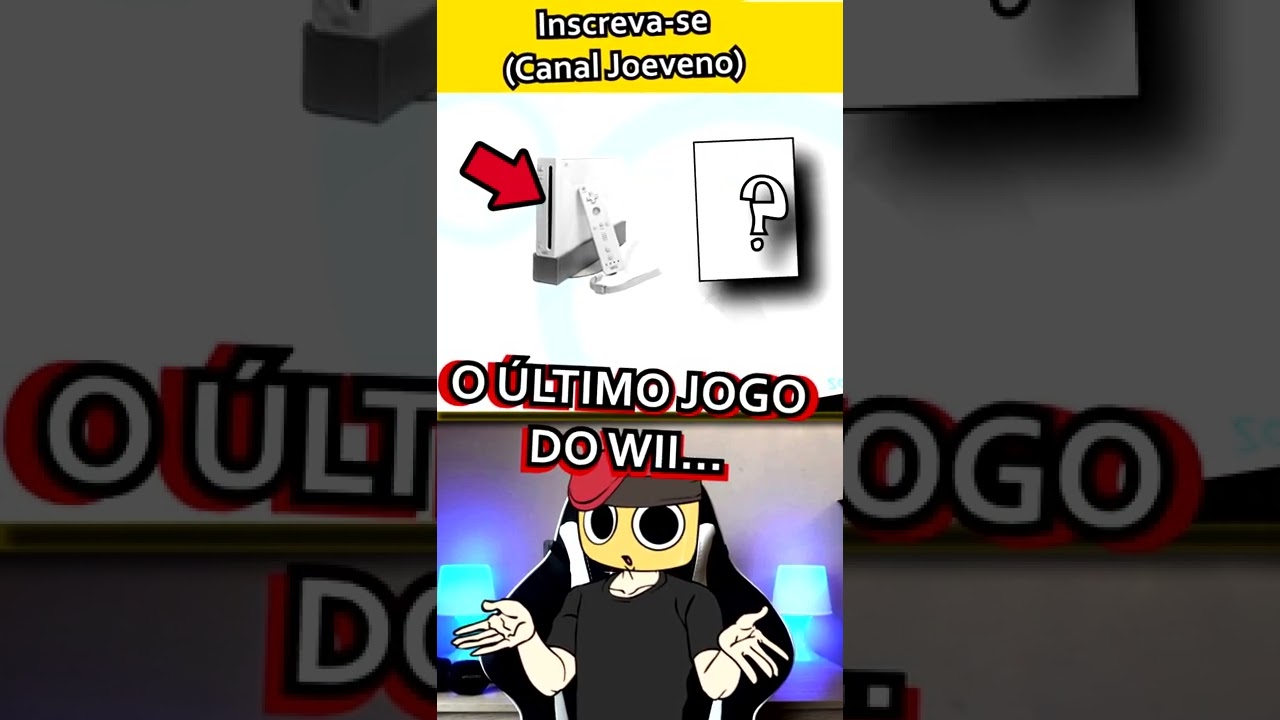 O &Uacute;LTIMO JOGO do WII FOI... #Shorts