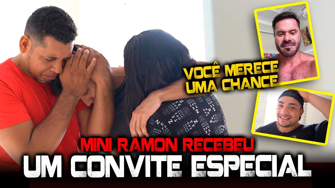 MINI RAMON RECEBEU UM CONVITE ESPECIAL DO RENATO CARIANI