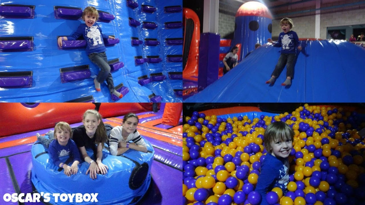 Bouncing Around at Planet Bounce Inflatable Park in Nottingham - Oscar's Toybox