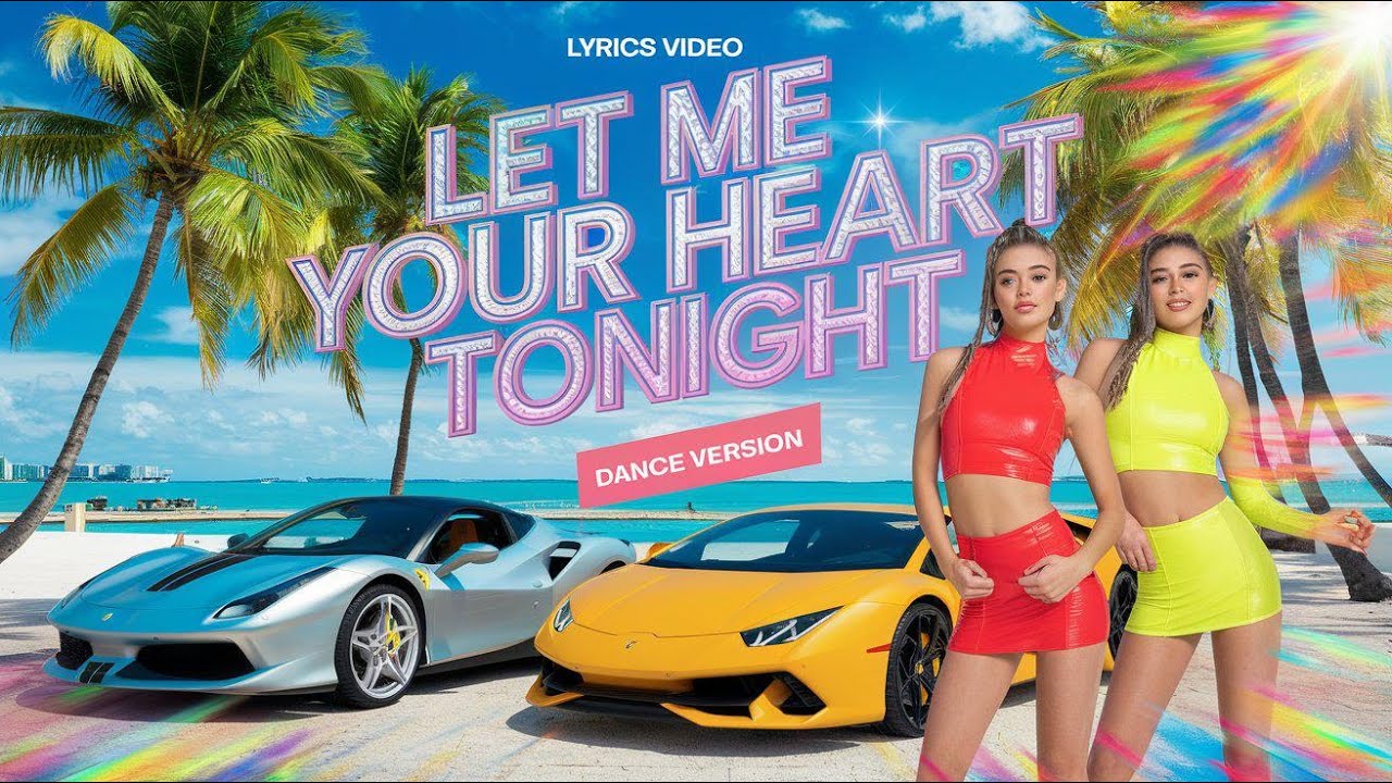 Let Me in Your Heart Tonight (Dance Version Lyrics Video) - Tender May (Music Video).