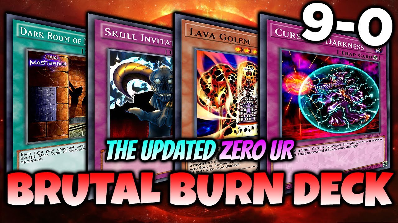 Burn Meta with NO UR ❌ Updated Cheap & Easy Lava Golem Toxic Burn Control Deck [Master Duel]