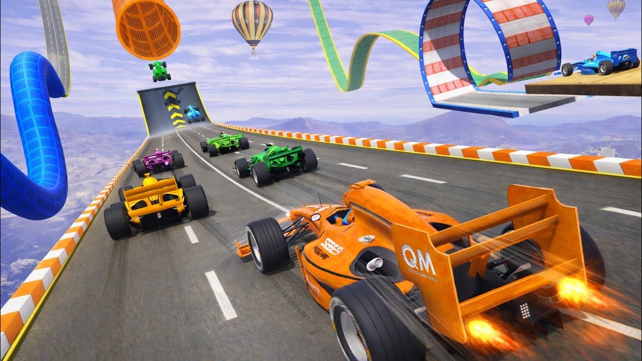 Impossible GT Car Stunts Racing 3D - Superhero Car Mega Ramp Driving Tracks - Android Gameplay