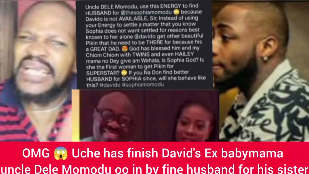 OMG😱actor Uche has finish David's Ex babymama uncle Dele Momodu to find husband for his sister 