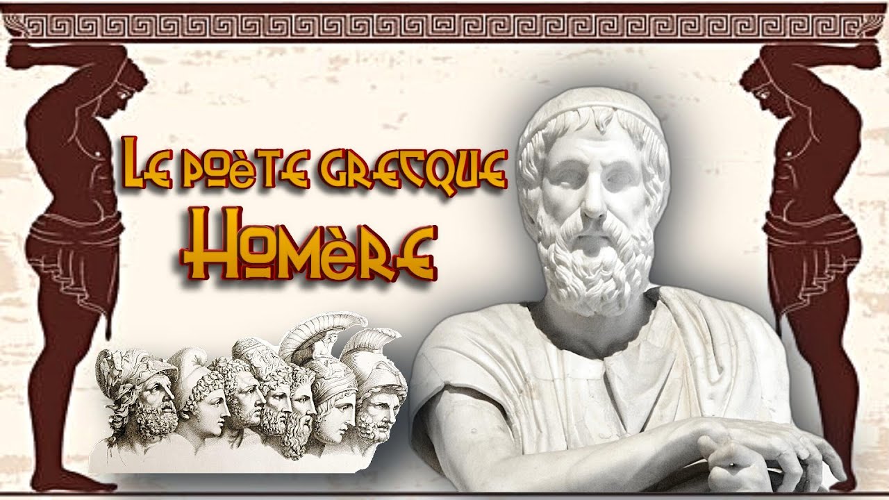 LE PO&Egrave;TE GRECQUE HOM&Egrave;RE - les 10 personnages les plus prestigieux de la Gr&egrave;ce antique