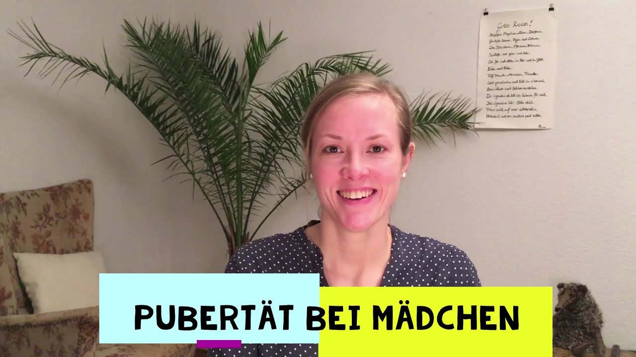 Was passiert bei Mädchen in der Pubertät?