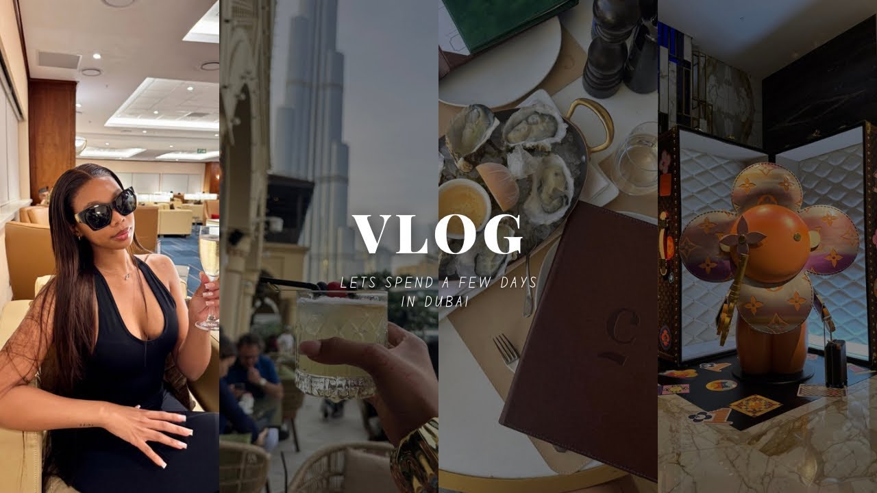 VLOG: Spend a few days in Dubai with me | Mini Haul | Eating & Yapping