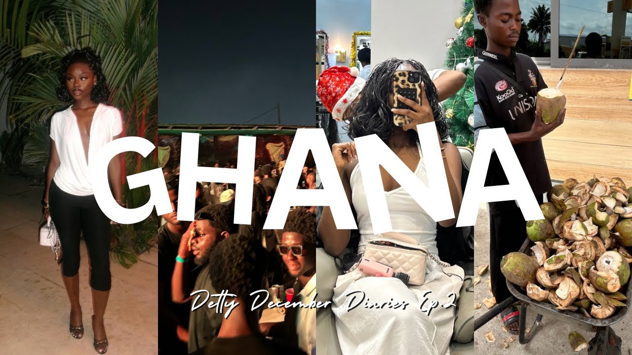 Detty December Ghana 2025🇬🇭 Pt. 2 | Accra Nightlife, Villa Parties, Christmas in Ghana, Maintenance