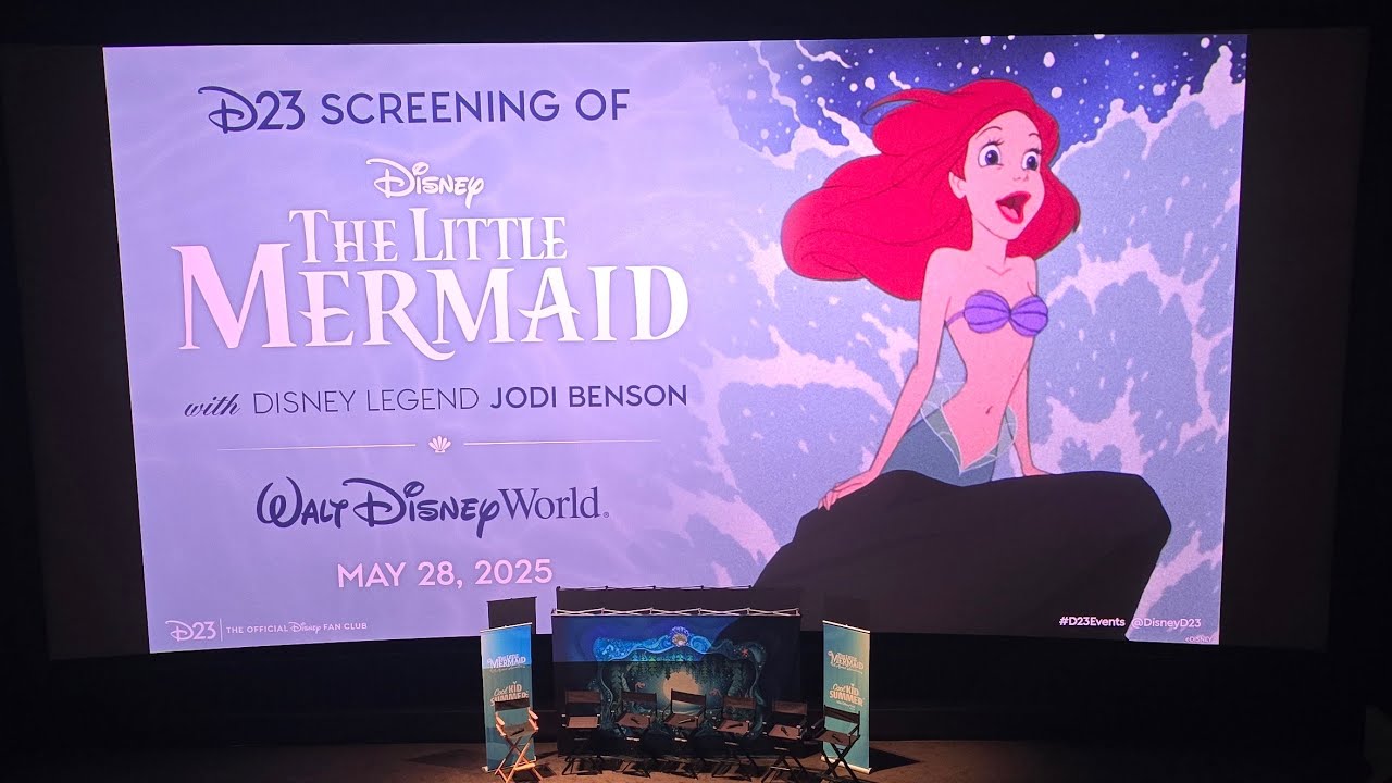 D23 Screening of The Little Mermaid with Disney Legend Jodi Benson