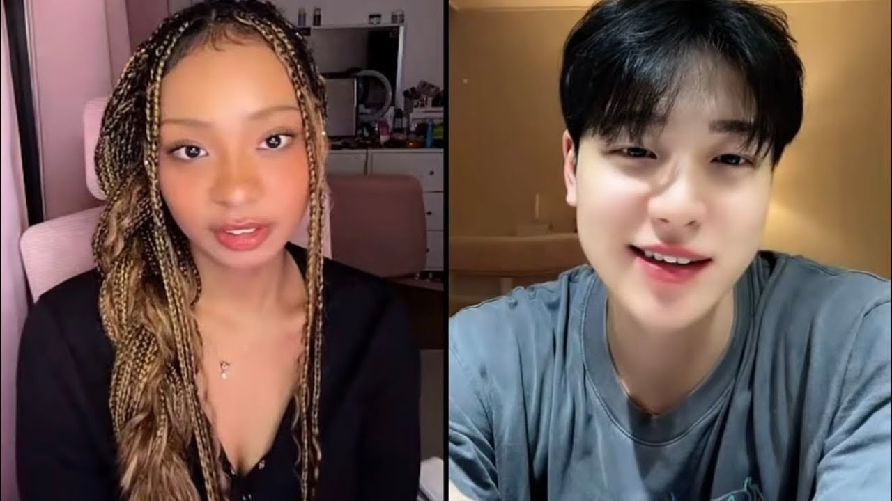 Pt2✨queenie Trolling Korean oppas
