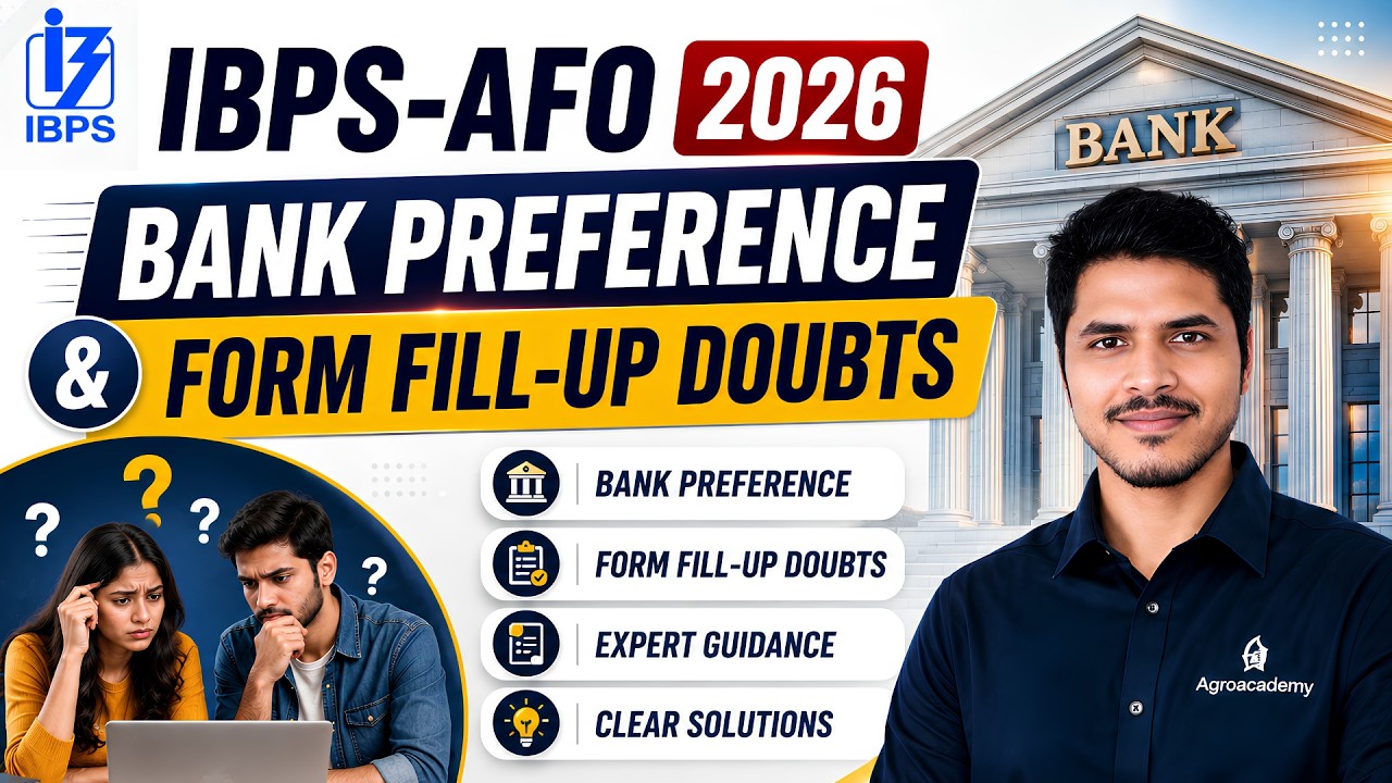 IBPS AFO 2026 Form Fill-Up & Bank Preference | Step-by-Step Guidance