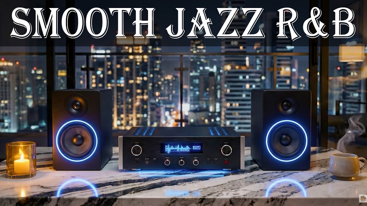 Smooth Jazz & Soulful R&B Melodies Creates a Flowing Sense of Calm, Stress Slowly Fades