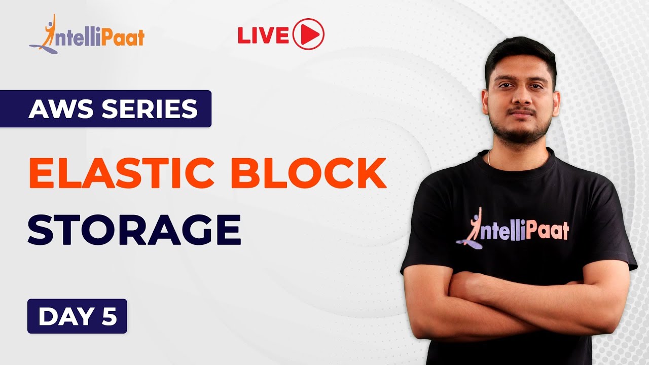 AWS Series Day 5: Amazon Elastic Block Storage | Amazon EBS Tutorial | Intellipaat