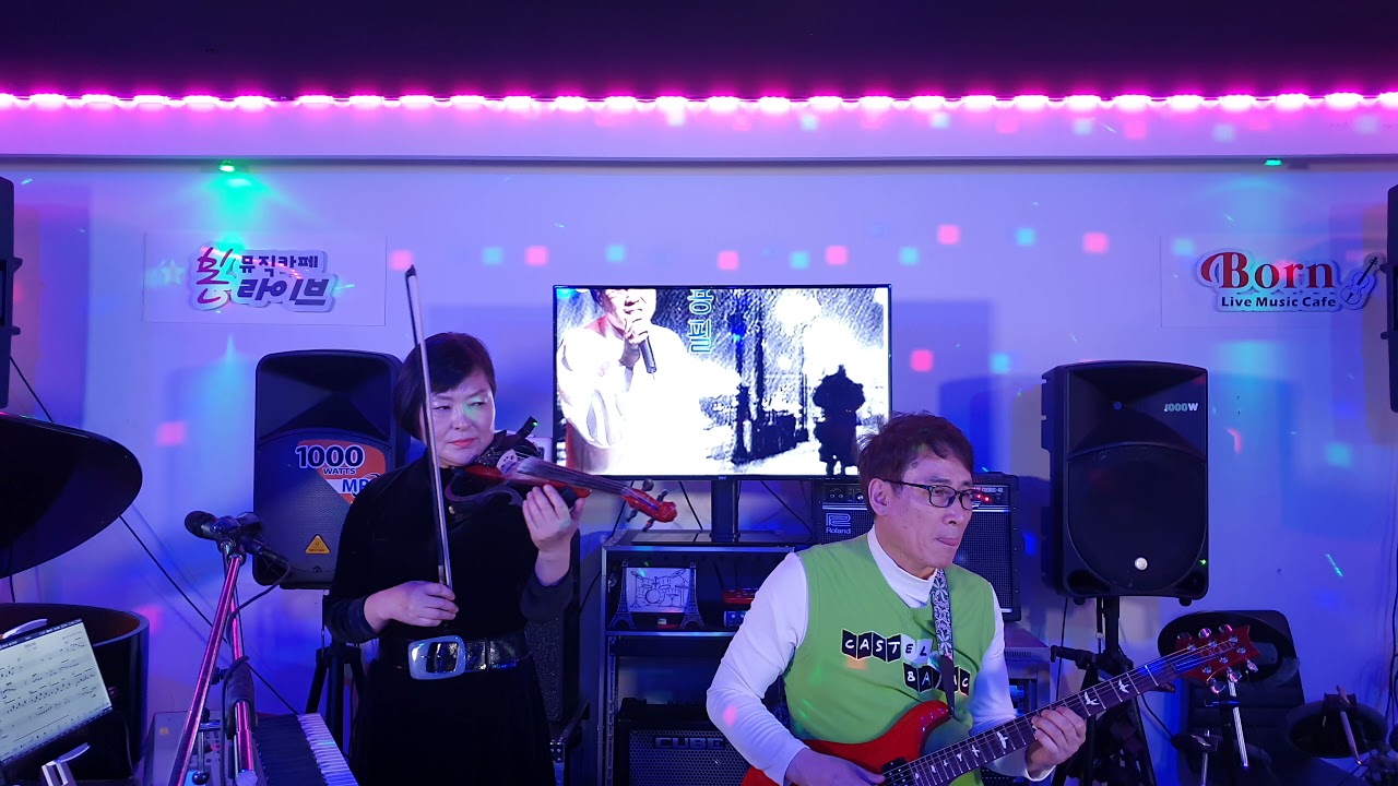 #7080애창곡특선 #창밖의여자 #조용필 #전자바이올린cover최현슥 #오부리기타신성훈 #광안리뮤직카페본라이브