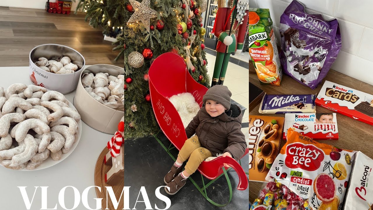 ❄️VLOGMAS❄️21 -22 /PREGĂTIRI PENTRU CRĂCIUN/Cornulețe, Sarmale, rețeta de saramură pentru afumătură