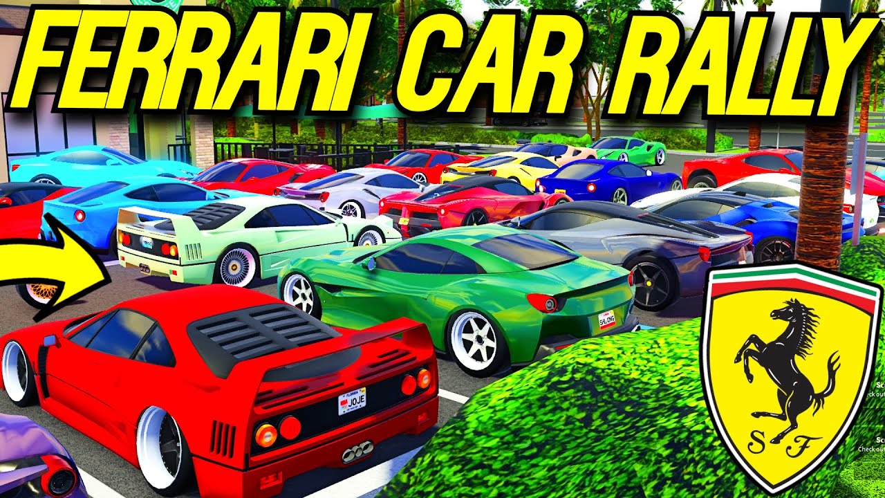 HUGE FERRARI CAR RALLY IN SOUTHWEST FLORIDA!