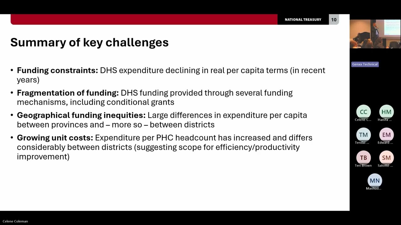 Financing the District Health Response in South Africa | Jonatan Daven | HTA 2026