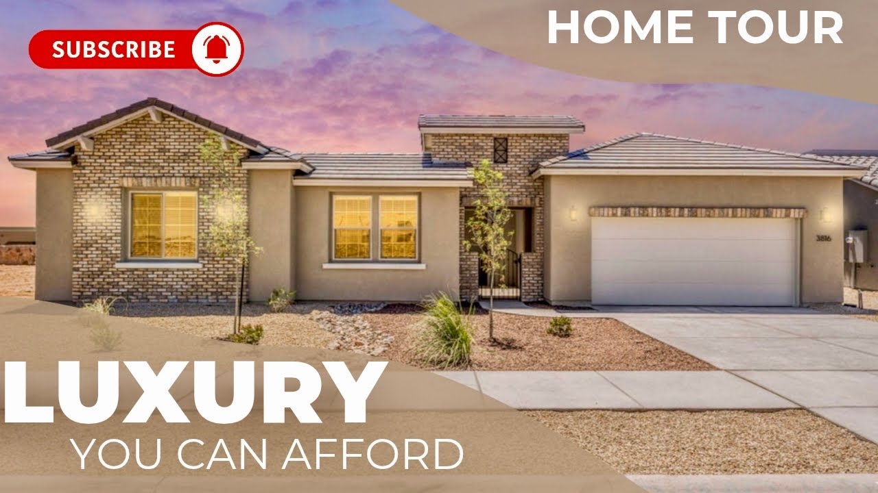 Luxury New Construction Home for Sale in Las Cruces NM | Inside a Must-See New Build