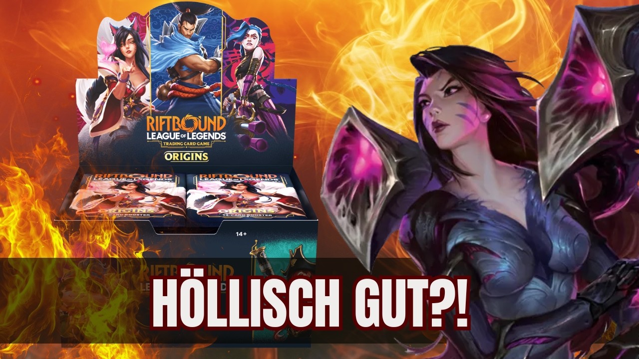 Riftbound Display Opening 🔥 League of Legends TCG erstes Set | Ziehen wir wieder krasse Hits?