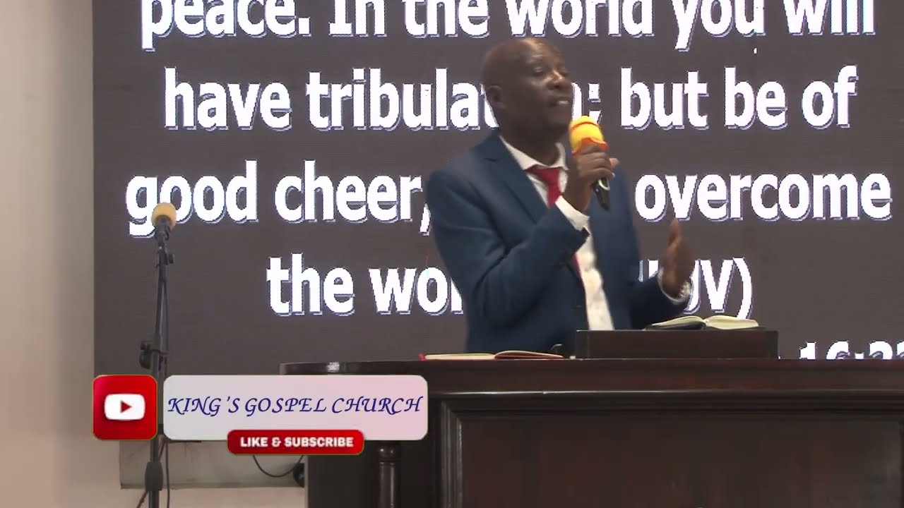Joy Is Coming | Elder Boaz Odera | King’s Men Sunday 3rd Service | John 16:16–33