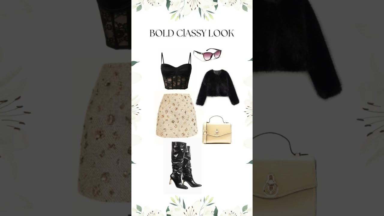 Bold classy look ideas💡|Comment for product link✨️ 