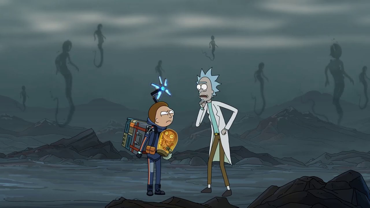 Death Stranding Rick & Morty ad