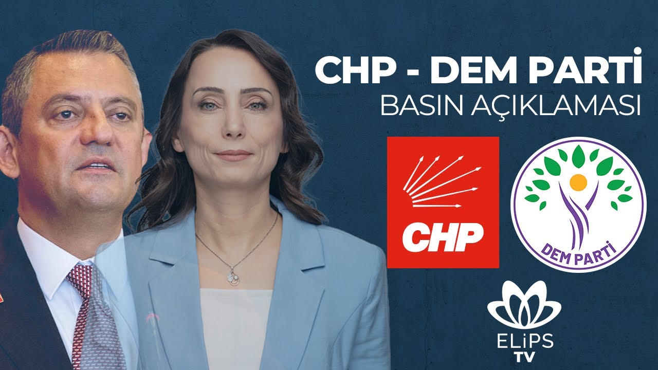 #canlı | Özgür Özel ve Tülay Hatimoğulları ortak açıklama yapıyor