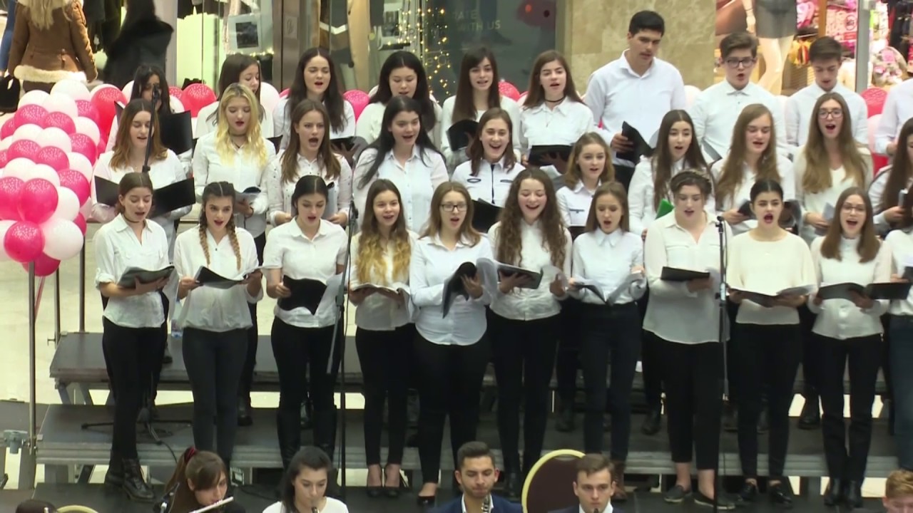 Concert 20 dec 2016 CNAOB Iasi Corul si Orchestra cls. IX-XII