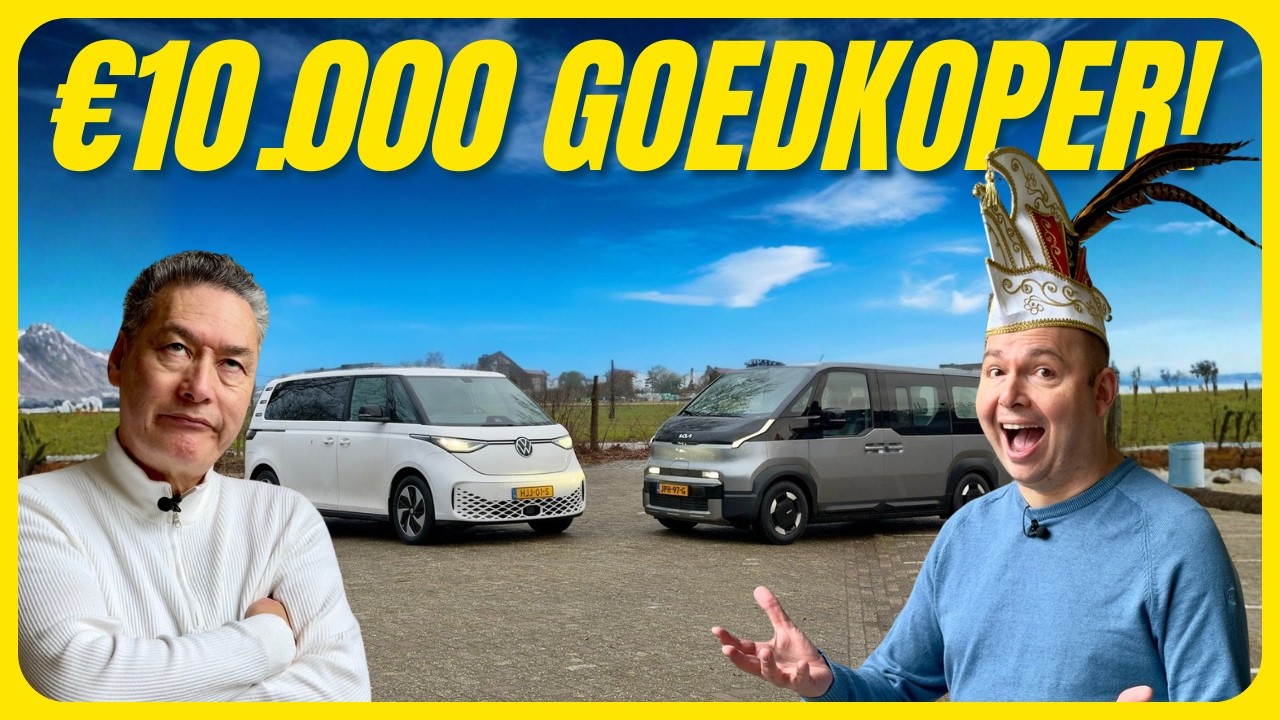 Kia PV5 Rijtest: BETER (EN GOEDKOPER) DAN DE VW ID.BUZZ?