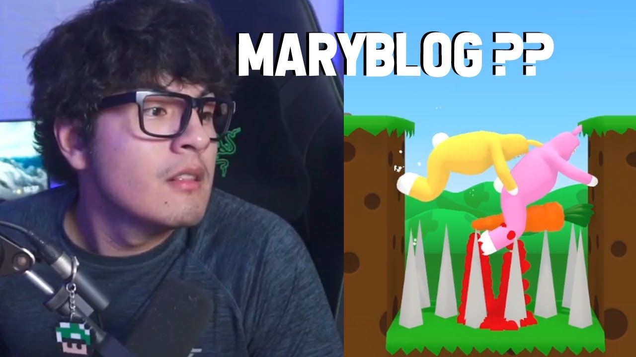 LOCOCHON JUEGA SUPER BUNNY MAN || FT MARYBLOG