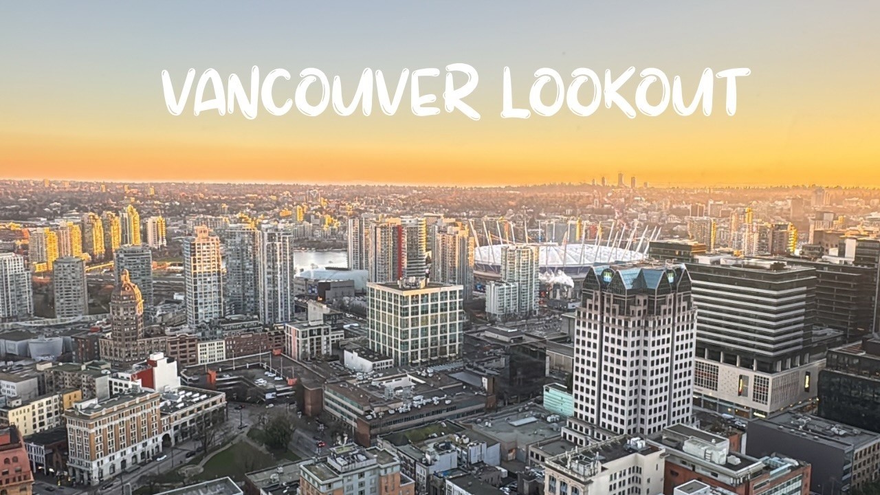 Best View In Vancouver! 🌆 Harbour Centre Lookout Experience