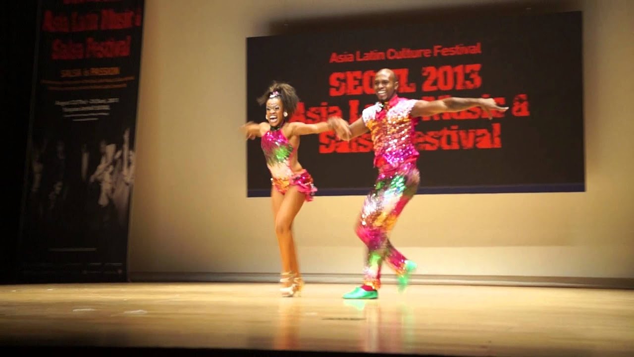 Presentación  Colombia en  Seúl del Asia Latin Music & Salsa Festival 2013
